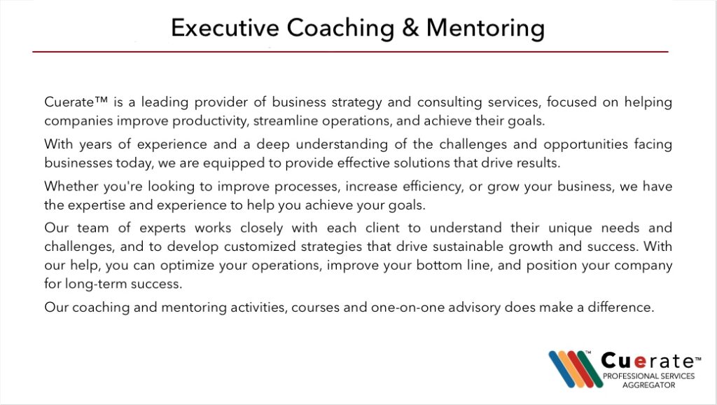 coaching